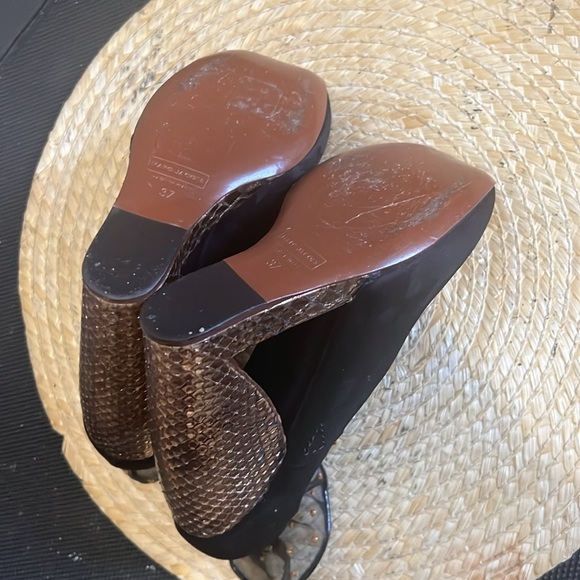 Marc Jacobs Vintage Coquette Girl Wedge Shoes Size 37 - Picture 7 of 15